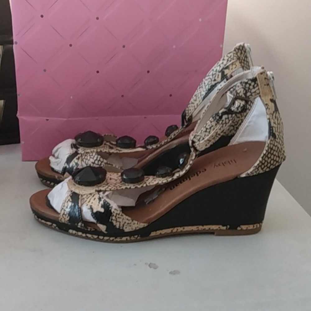 Libby Edelman Animal Print Espadrilles